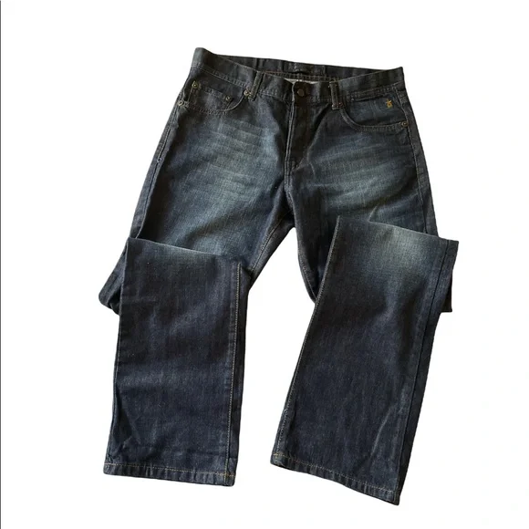 yards jeans dark blue men Denim Sz W34 x L34